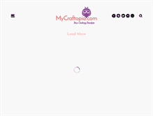 Tablet Screenshot of mycraftopia.com